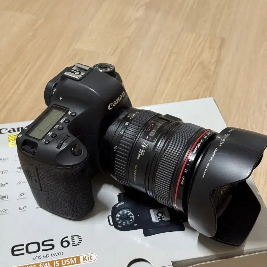 케논 6D+ EF 24-105 F4L IS USM 세트 풀박스