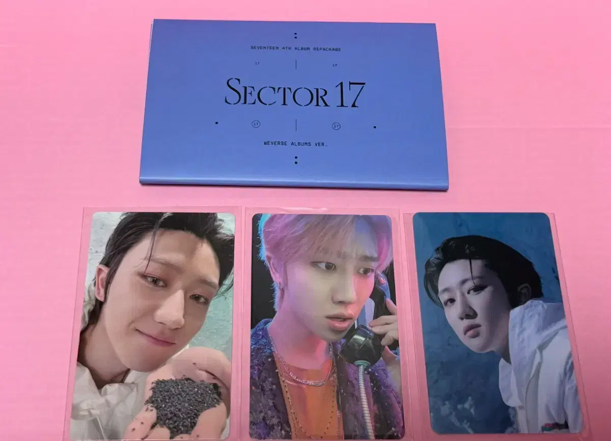 Seventeen Sector 17 Weverse the8 sells unsealed albums