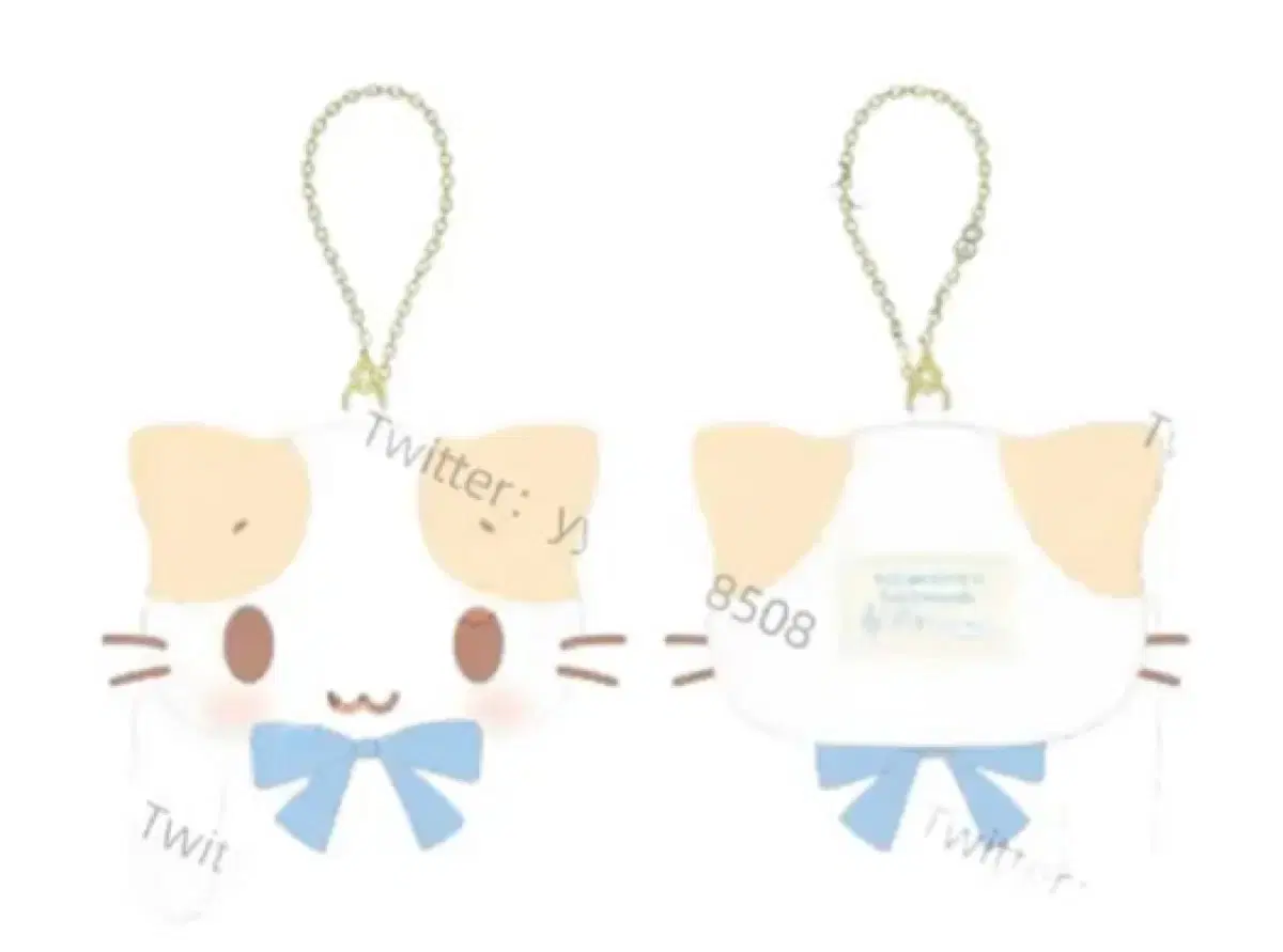 Sanrio's Mashiro, a new face keychain released in February, is a mascot keychain.