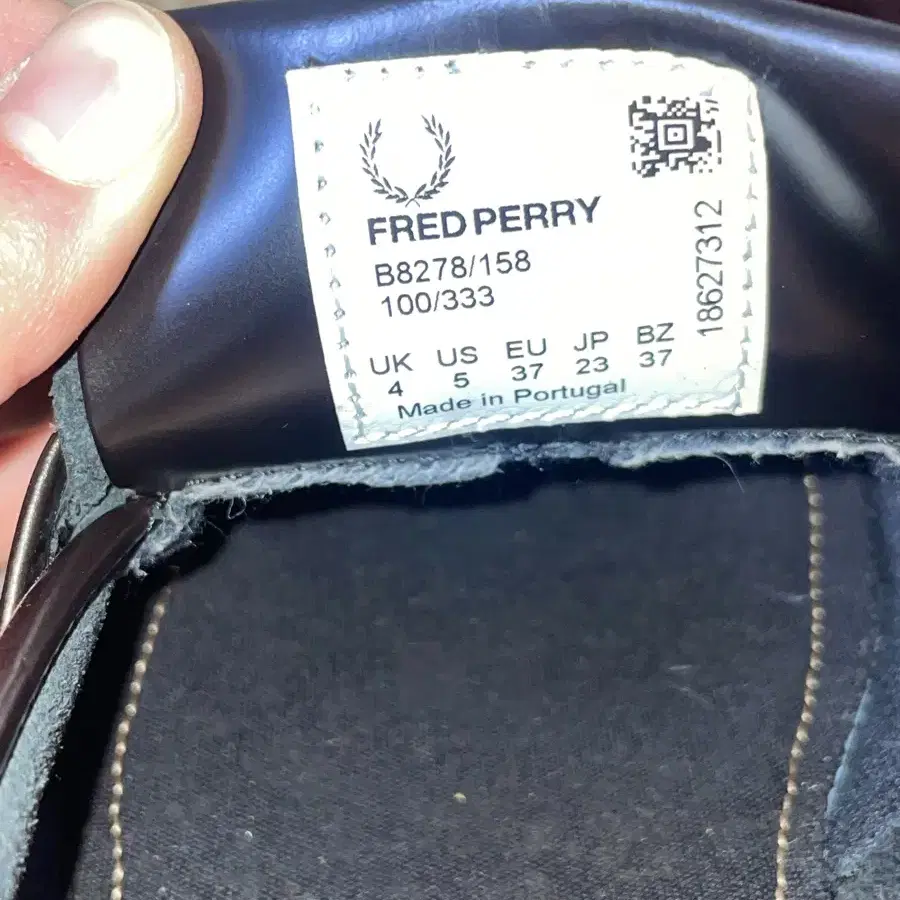 FRED PERRY 프레드페리 여성 테슬 로퍼 단화 갈색