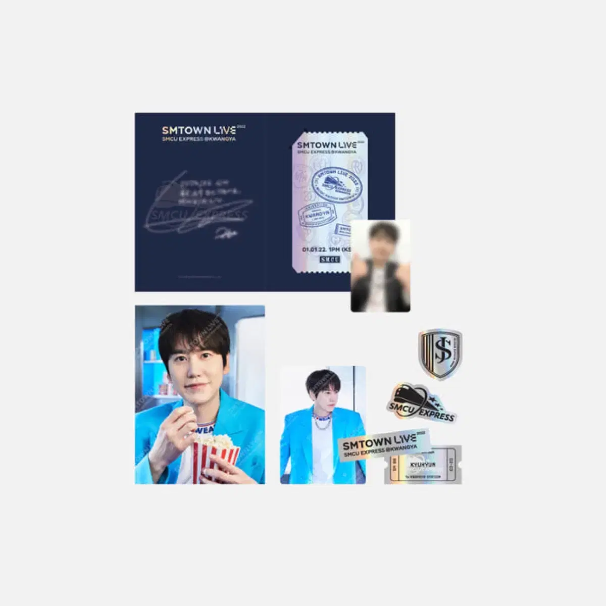 2022 smcu ticket set 슈퍼주니어 규현버전