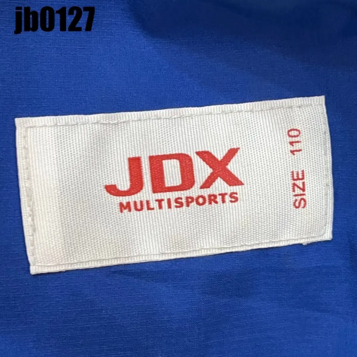 JDX 트레이닝 상의 집업 자켓 110