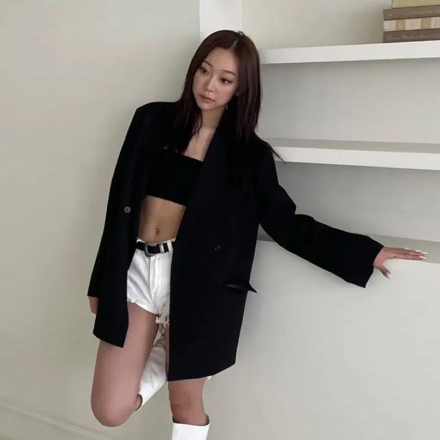 클리시어 케이브 셔링 부츠 cave shirring boots