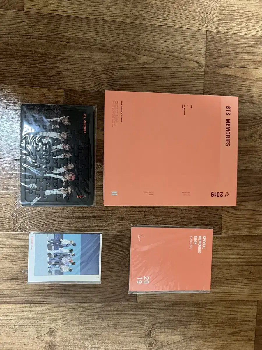 방탄소년단 bts 2019 시즌그리팅 dvd 포카제외 풀박