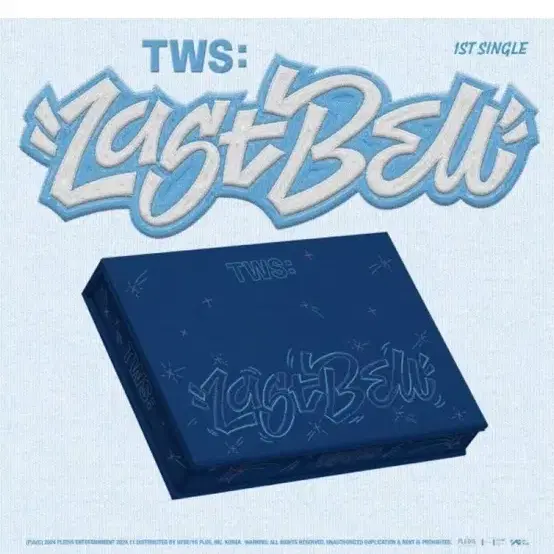 TWS (투어스) - 1st Single Last Bell : 바인더 +