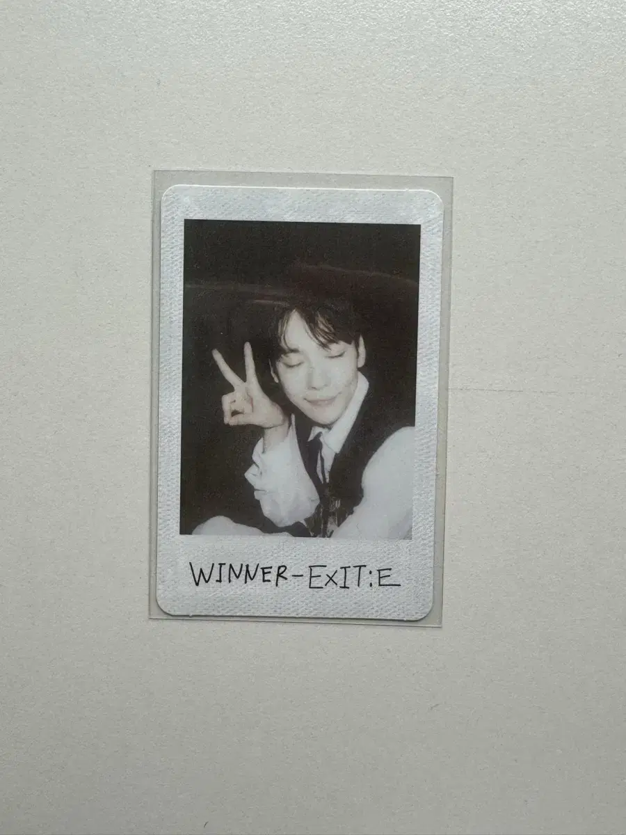 위너 김진우 exit:e s ver 폴라로이드 앨범 포카 양도