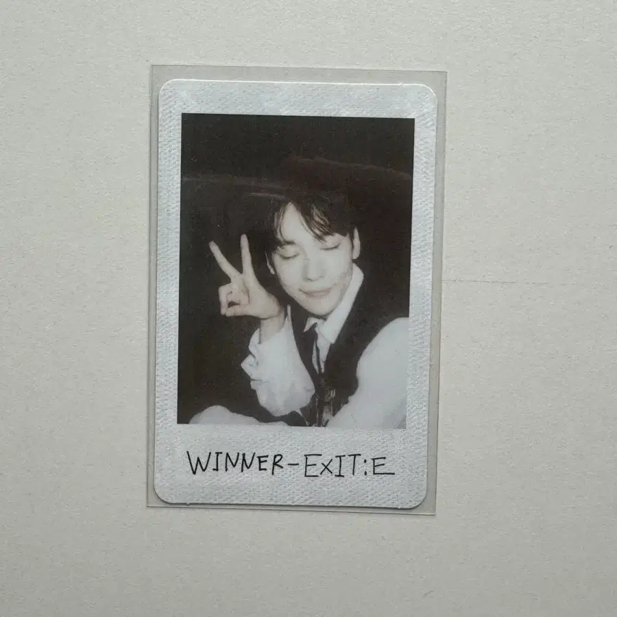 위너 김진우 exit:e s ver 폴라로이드 앨범 포카 양도