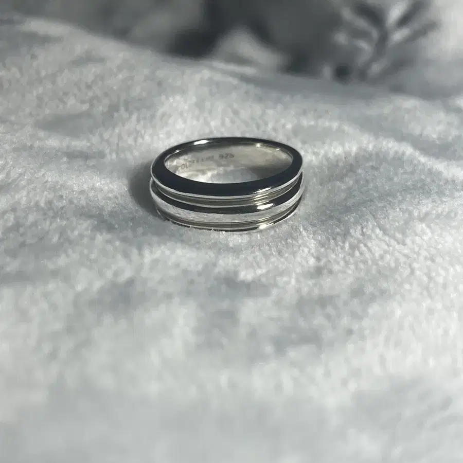 정가12만원 콜드프레임 flat vessel ring 실버반지