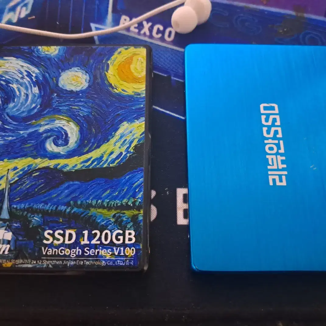 2.5인치 ssd 128GB 두개 일괄