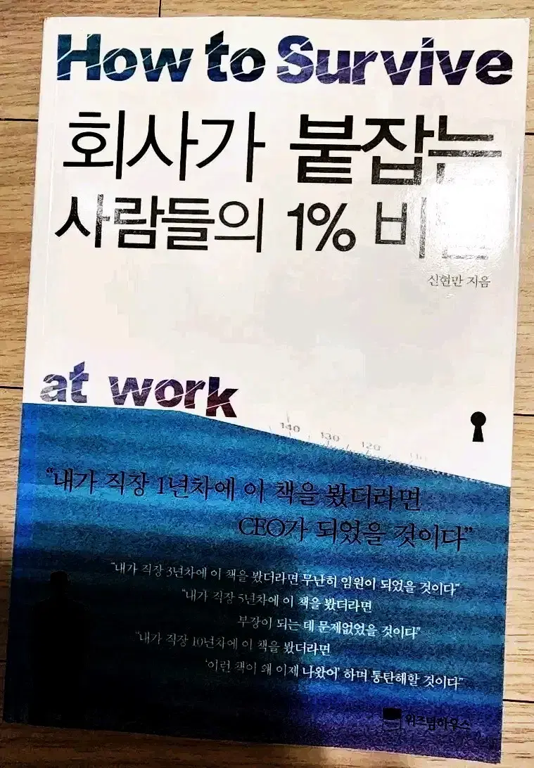 자기계발 책 도서 회사가 붙잡는 사람들의 1% 비밀