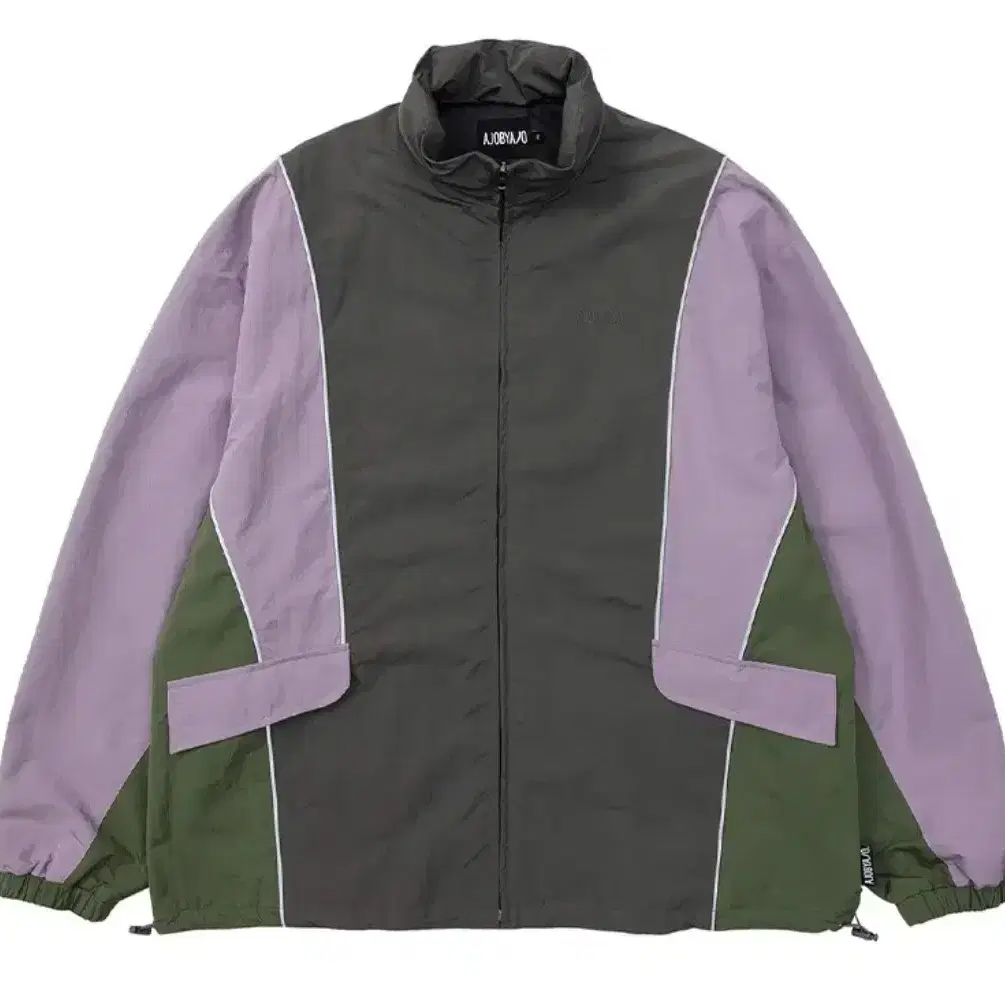 Multi Color Nylon Windbreaker [PINK]