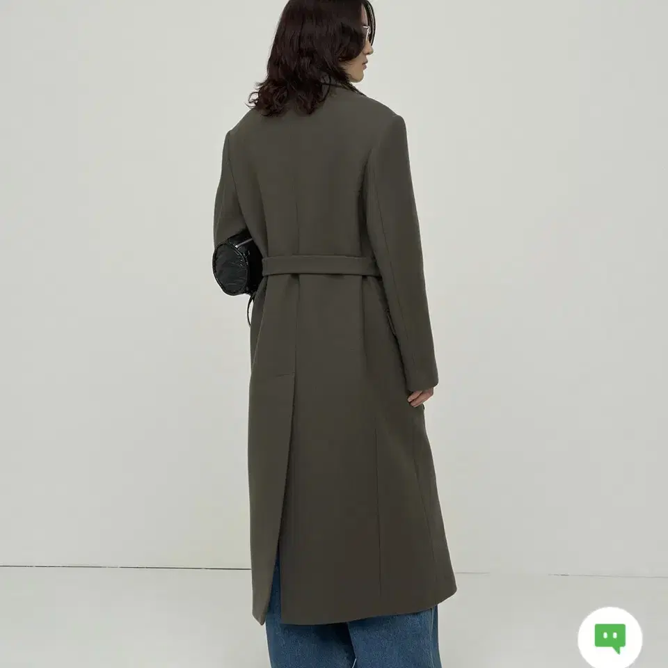 LCDC DOUBLE BREASTED BELTED COAT 더블 코트