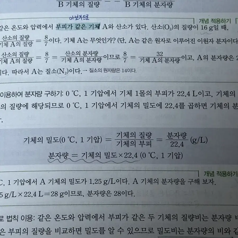 셀파 화학1 문제집