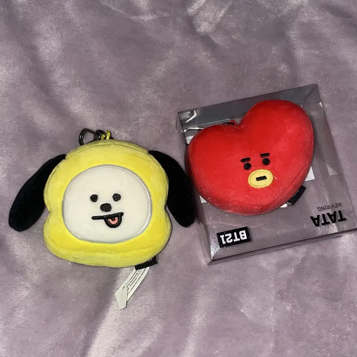 일괄 )) BTS 방탄소년단 BT21 치미 타타 얼굴 키링 판매