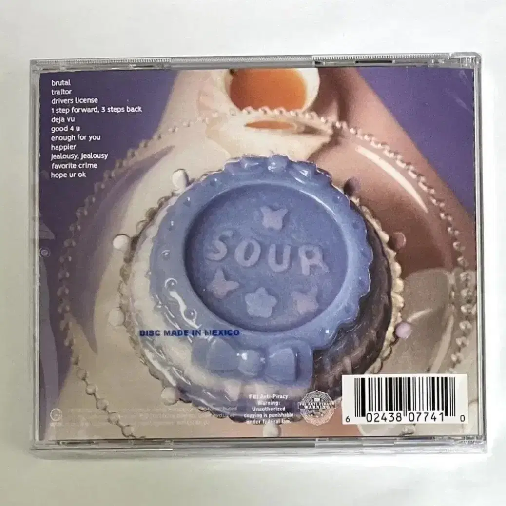 올리비아 로드리고 Sour 앨범 시디 CD