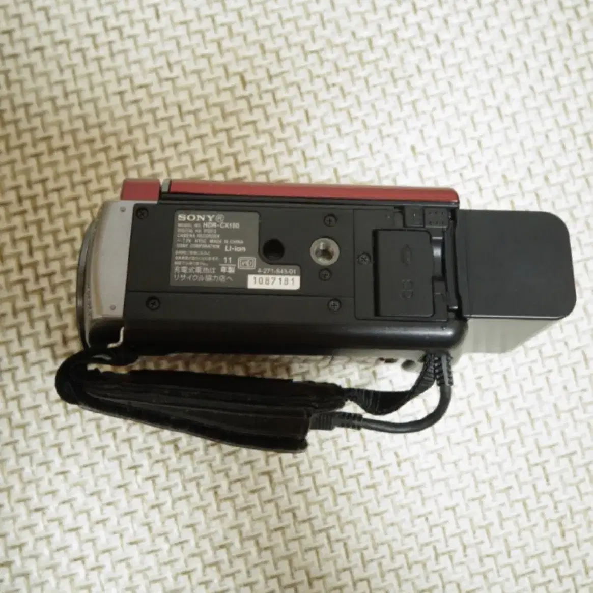 SONY HDR-CX 180 캠코더