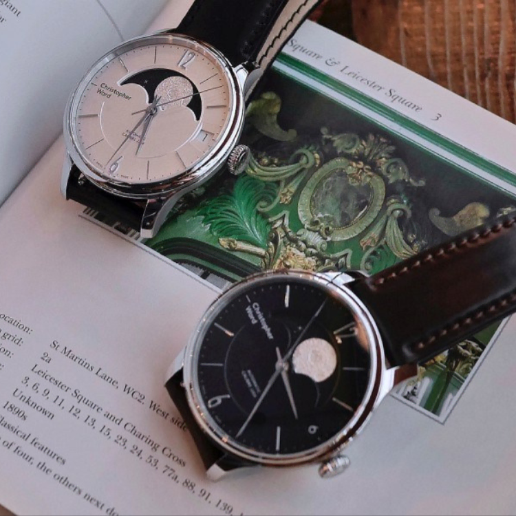 (구매) 크리스토퍼 와드 C1 Grand Malvern Moonphase