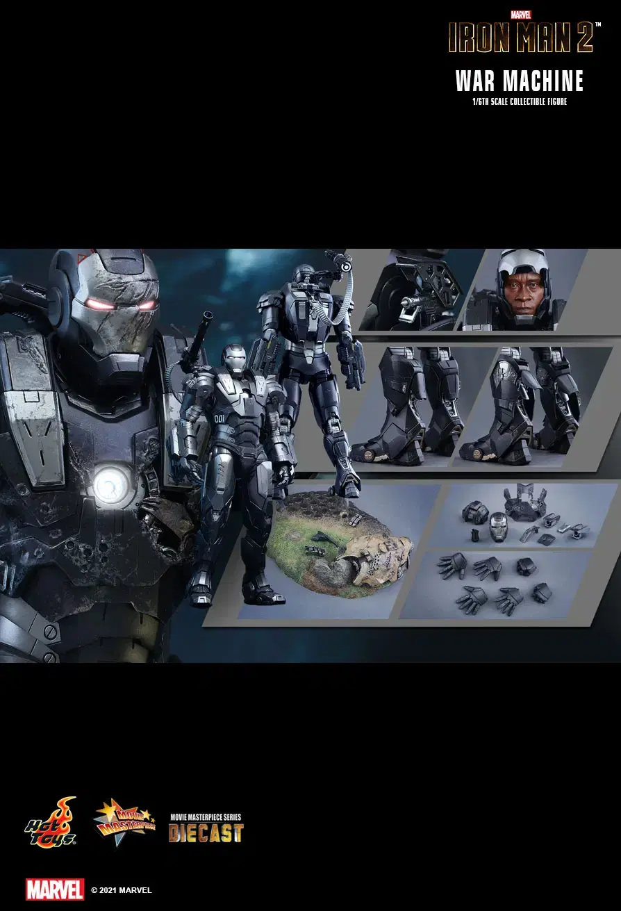 [Hot Toys] Iron Man 2 War Machine Mark 1 for sale (reissue version)