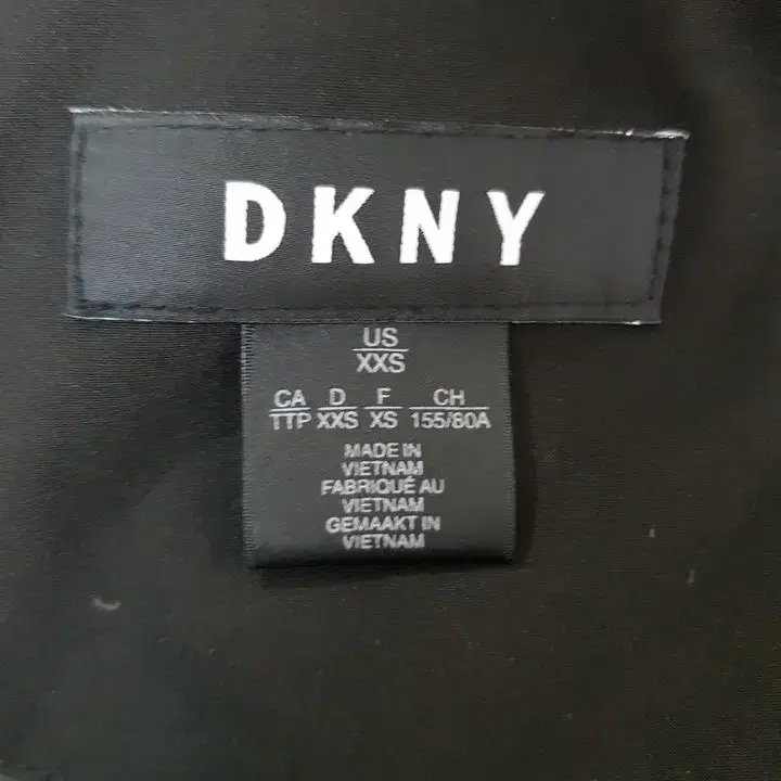 DKNY 블랙 롱 덕다운 패딩 44~55 사이즈