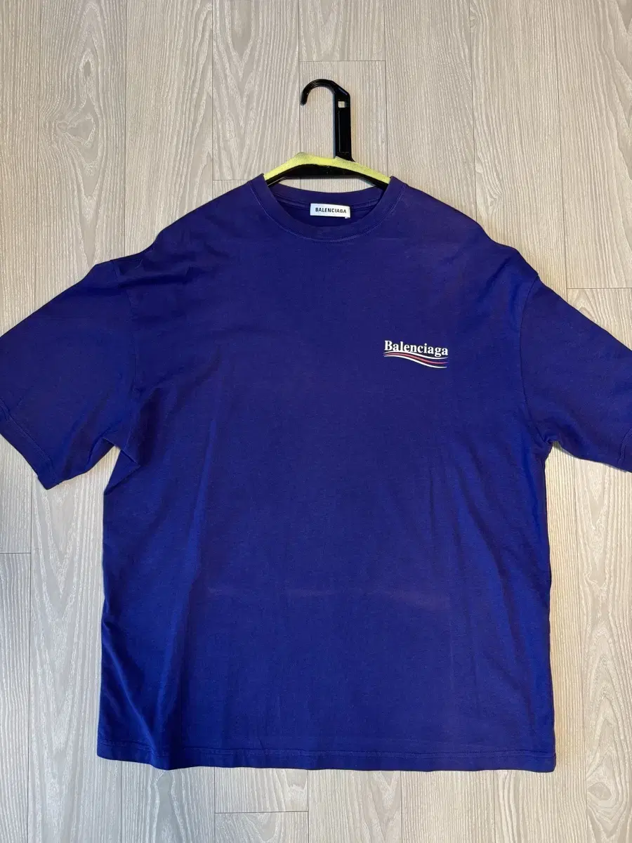 Balenciaga / bloo Wave Logo T-Shirt / M