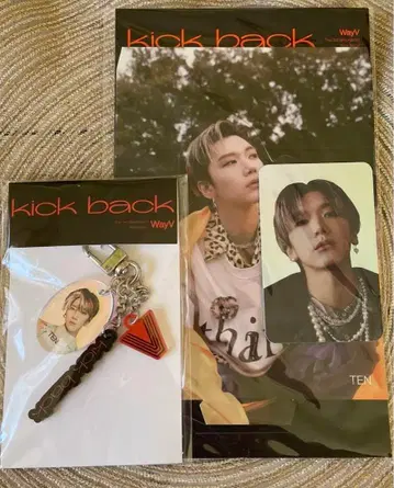 WayV 텐 아크릴 키링 홀로그램 포토카드 kick back