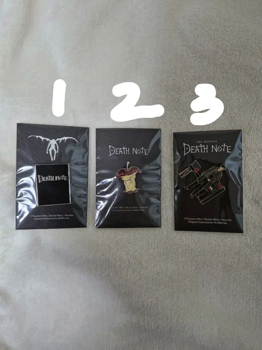 Death Note Musical md Badge sealed Merchandise