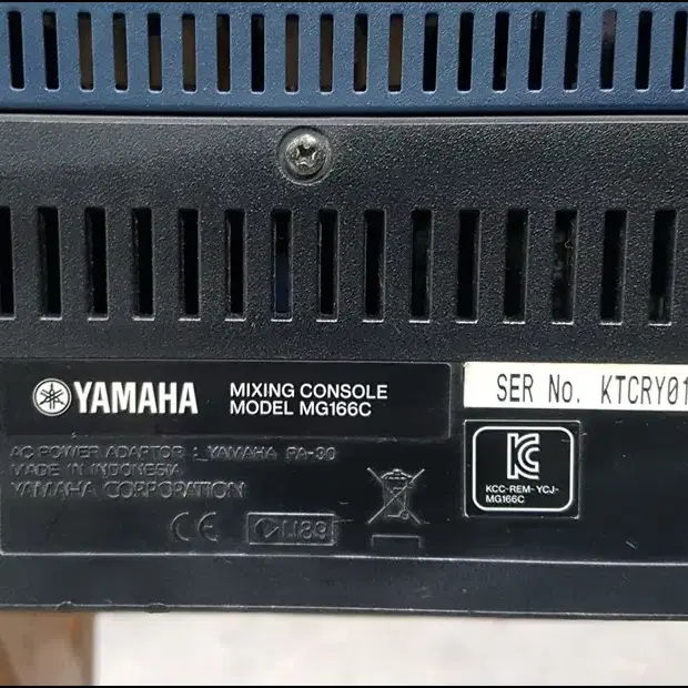 [YAMAHA] 야마하 MG166C 중고 음향 믹서