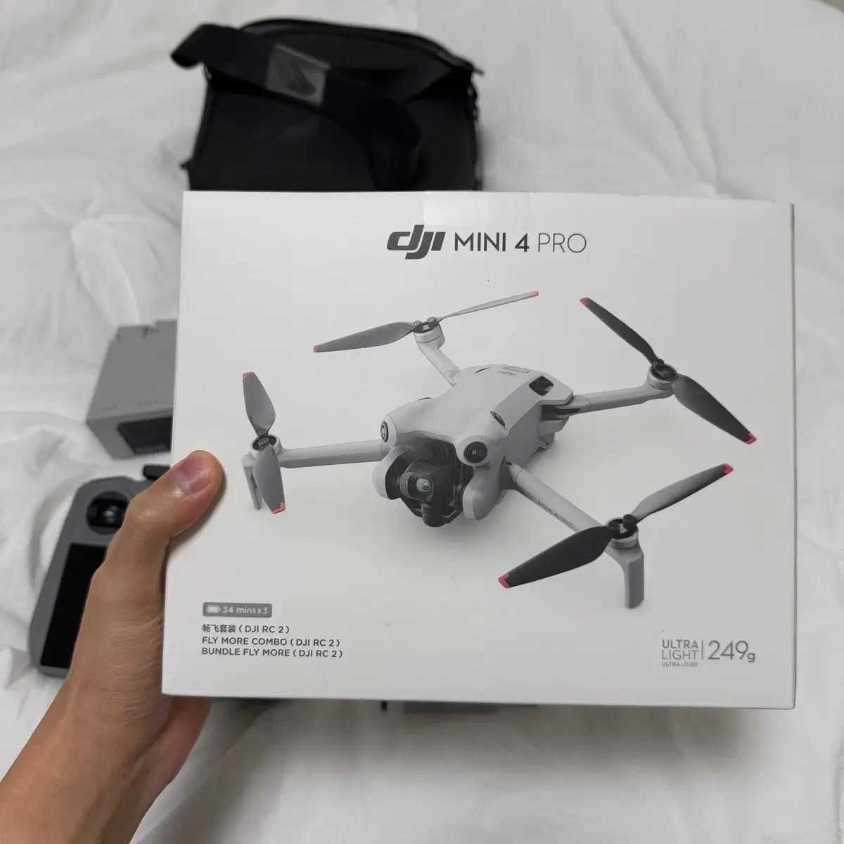 DJI Mini 4 Pro 드론 세트 (새제품)