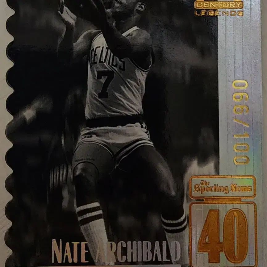 NATE ARCHIBALD  Upper Deck /100한정카드 1장 (