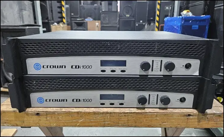 [CROWN] 크라운 CDi1000 중고 파워앰프