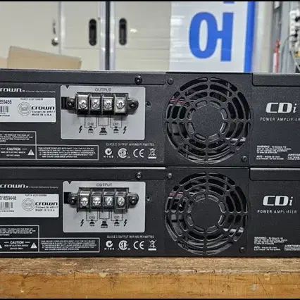 [CROWN] 크라운 CDi1000 중고 파워앰프