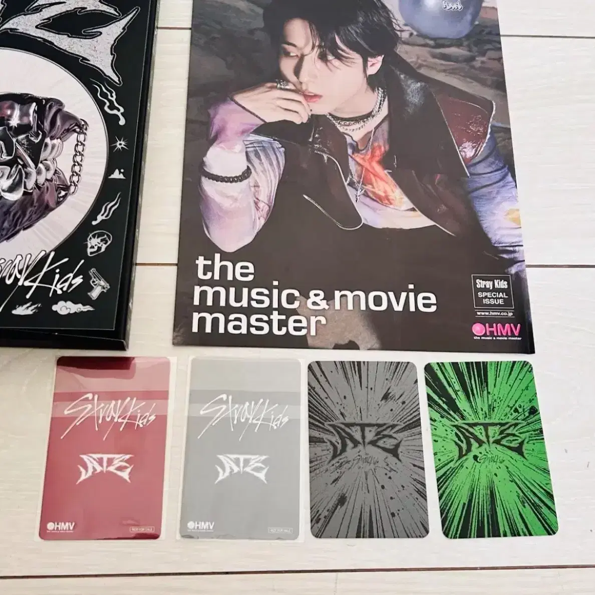 스키즈 ATE 한 일본 HMV 럭드 미공포 앨범 일괄 판매