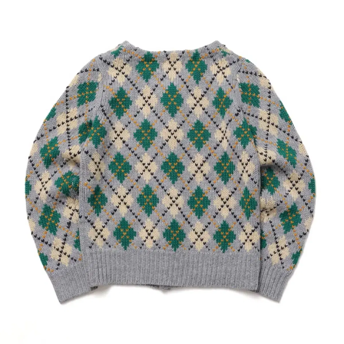 BEAMS BOY Pattern Knit Cadigan