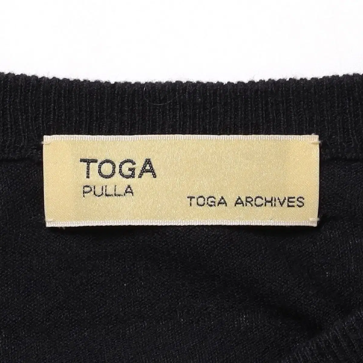 TOGA PULLA Fringe Knit