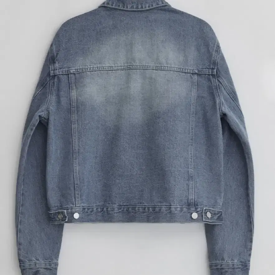 [L] EE 누마레 DIAGONAL CUT DENIM JACKET