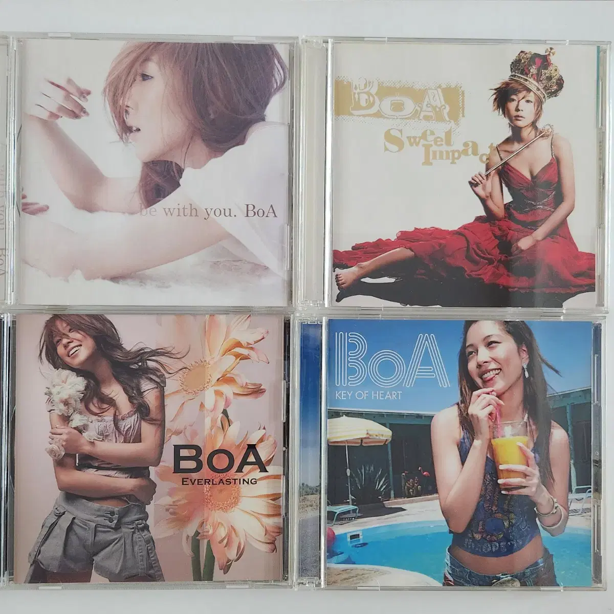 Boa(보아) 일본 한정반 CD&DVD 모음2 (22장)