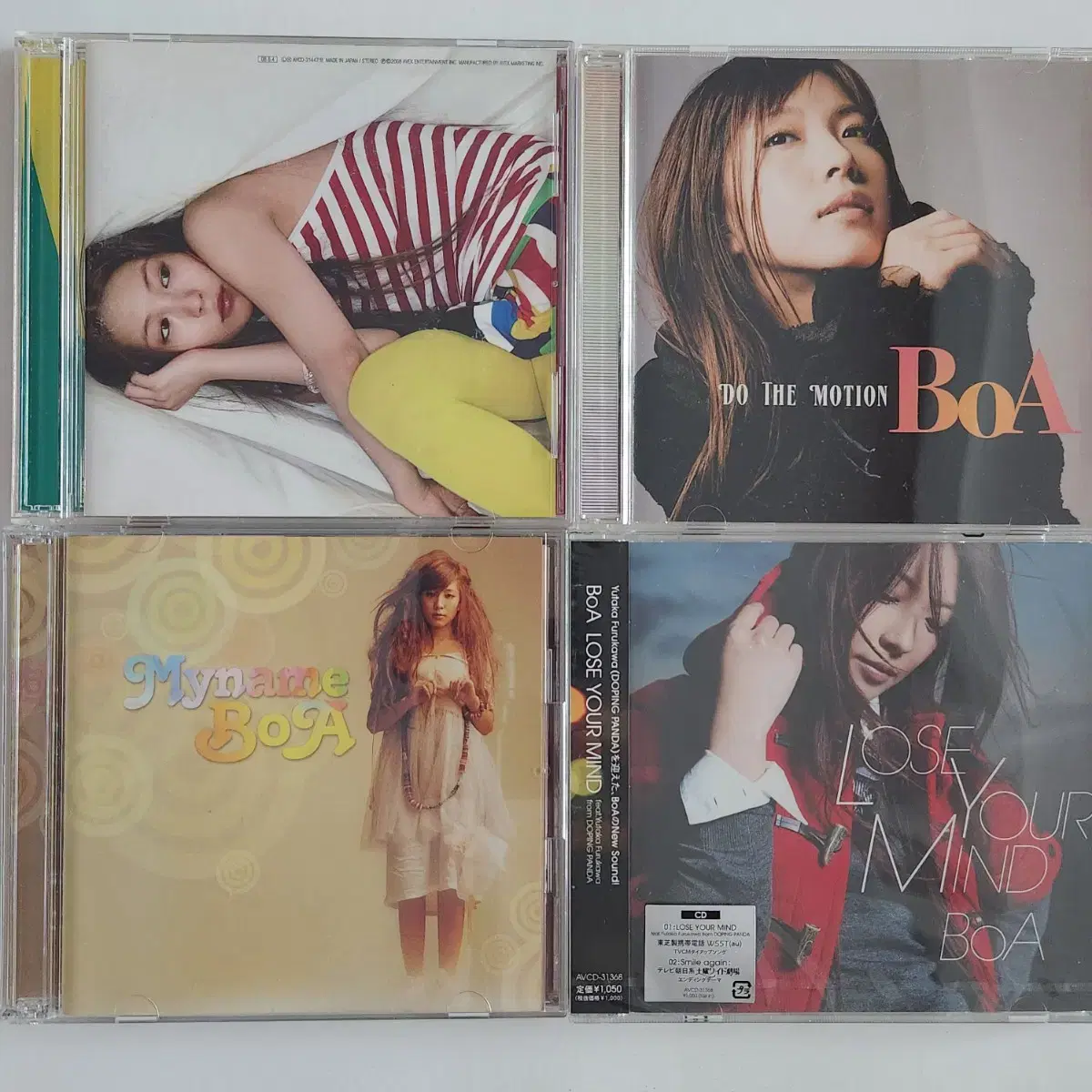 Boa(보아) 일본 한정반 CD&DVD 모음2 (22장)