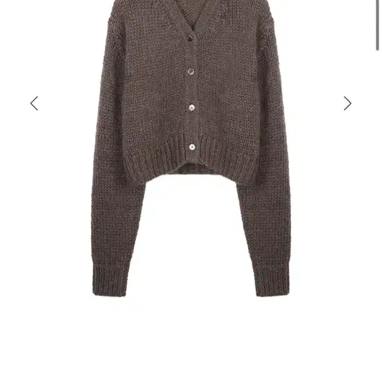 후왓웨어 soft mohair cardigan