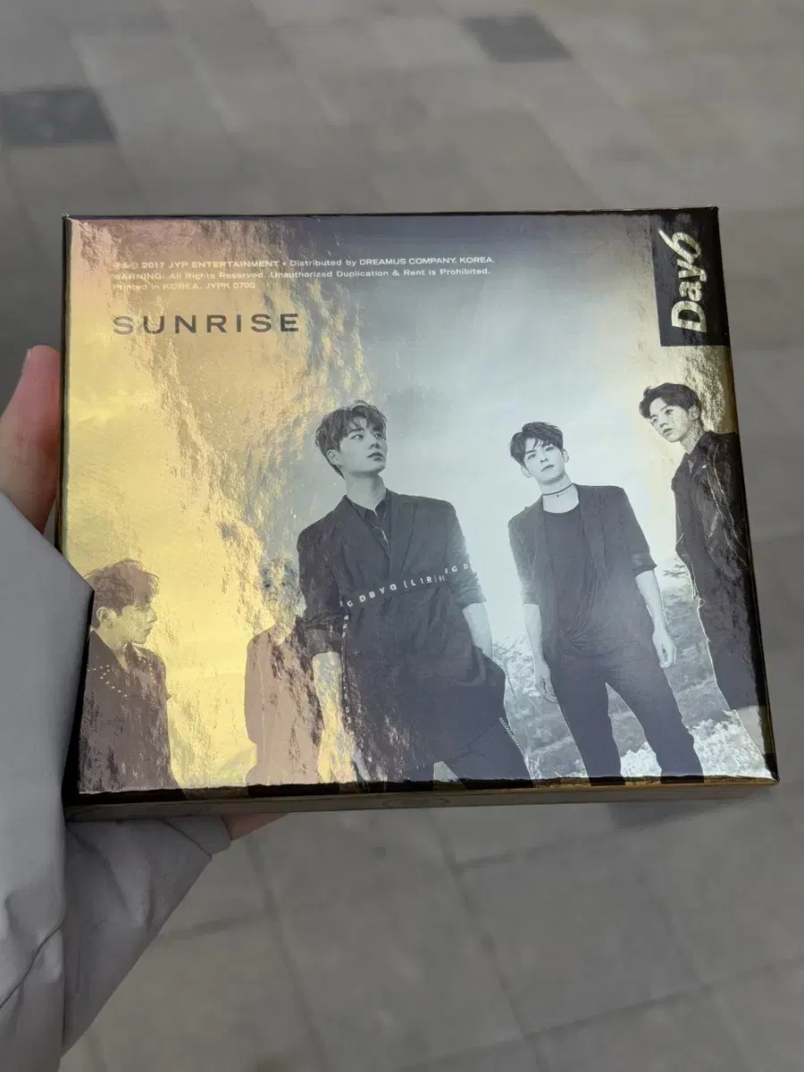 원가 양도 데이식스 선라이즈 앨범 sunrise