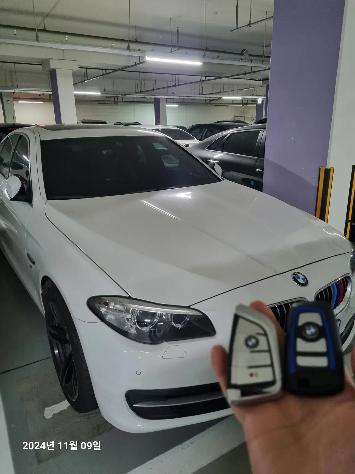 BMW F바디 구형 차키 분실시 최신형 G바디 칼키 칼날 스마트키 제작