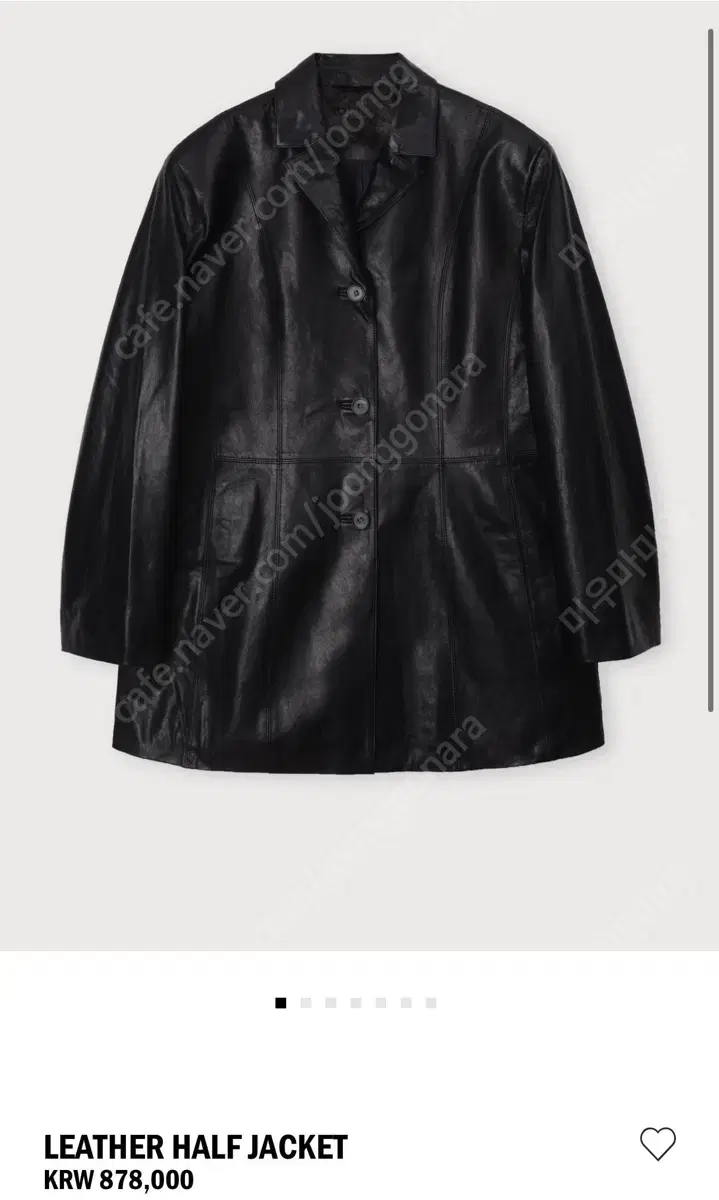 Ethos Leather half jacket