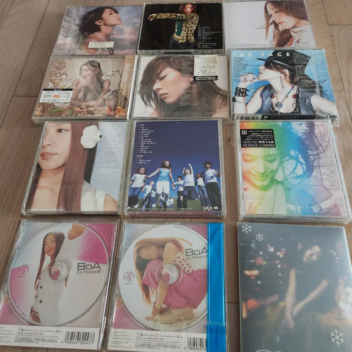 Boa(보아) 일본 한정반 CD&DVD 모음3 (21장)