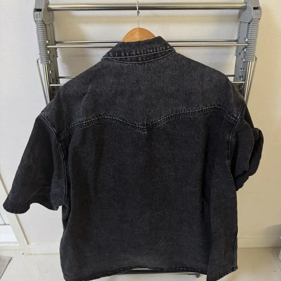 51퍼센트/Triangle denim Half shirt