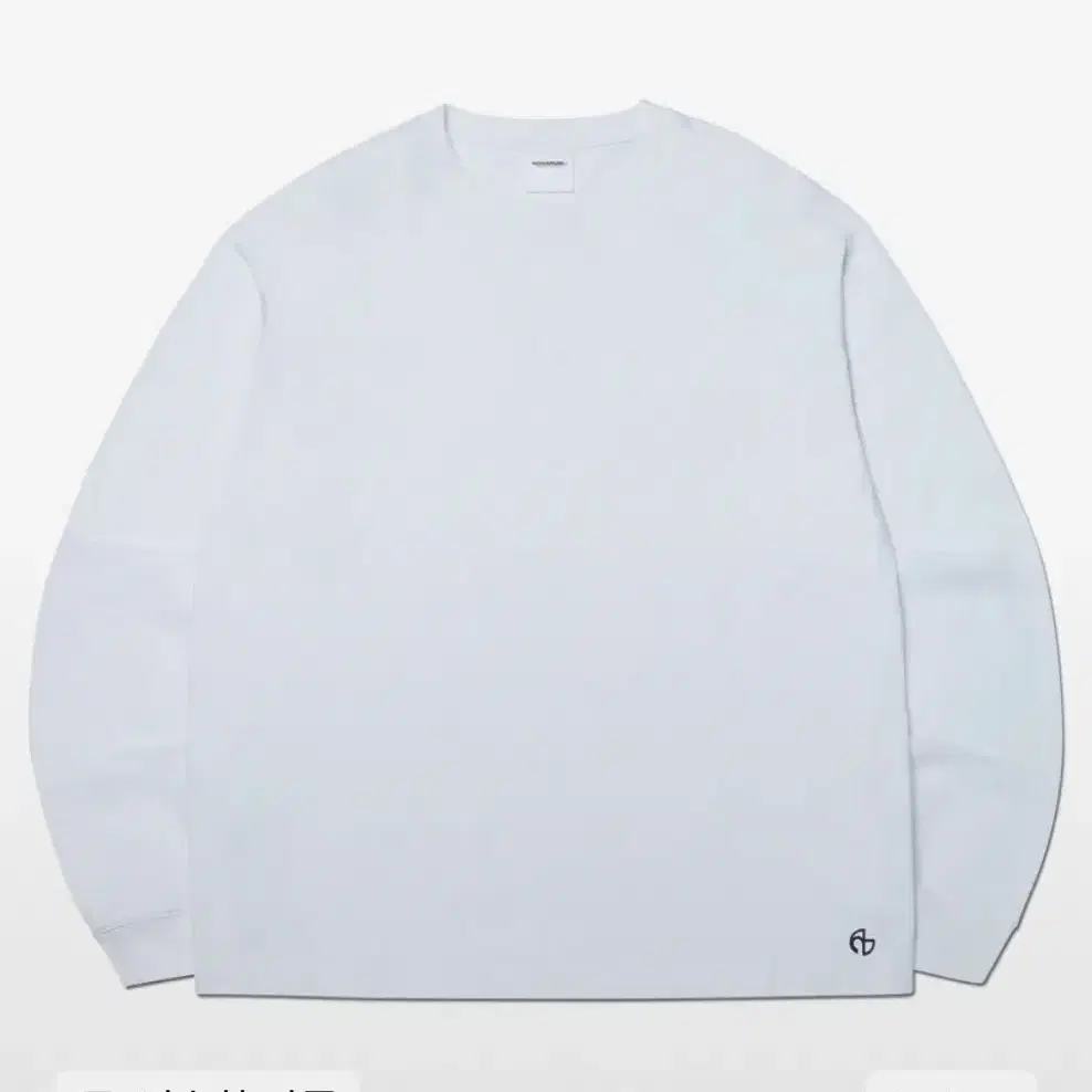 노매뉴얼 BASIC LONG SLEEVE TEE - WHITE