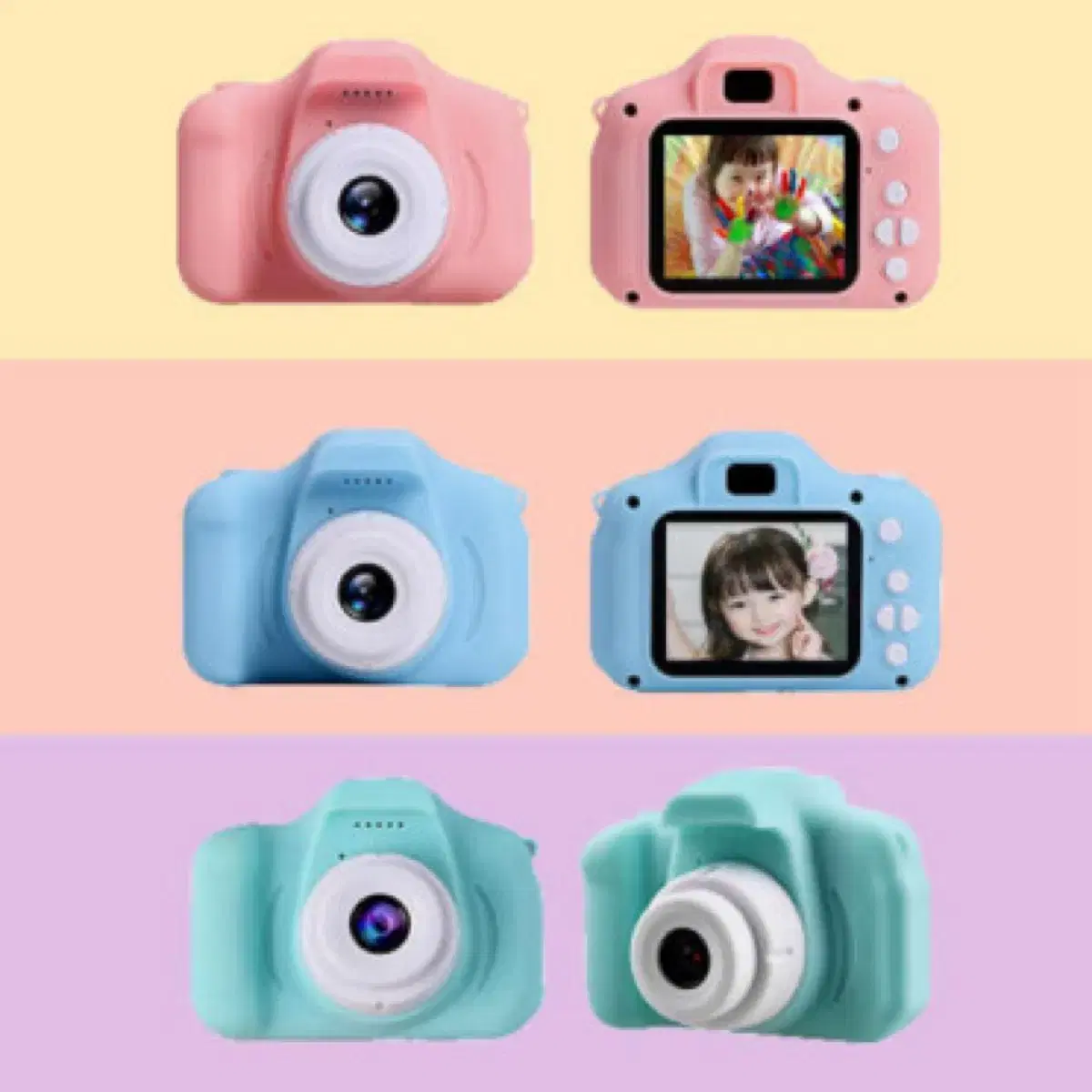 [ New ] Highlar Mini Retro Digital Camera Pink New