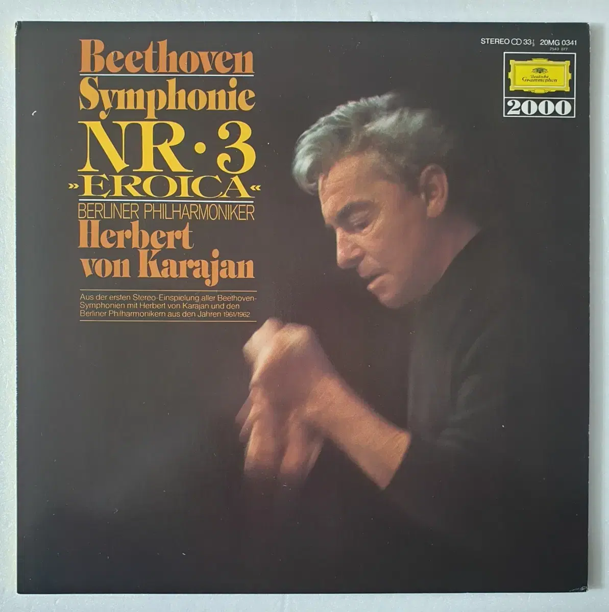 (LP) Beethoven Symphony No. 3 Karajan