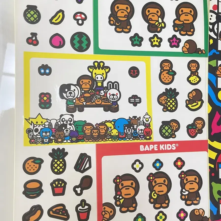 Bape babymilo 고전스티커 베이프스티커 베이프소품 베이비마일로