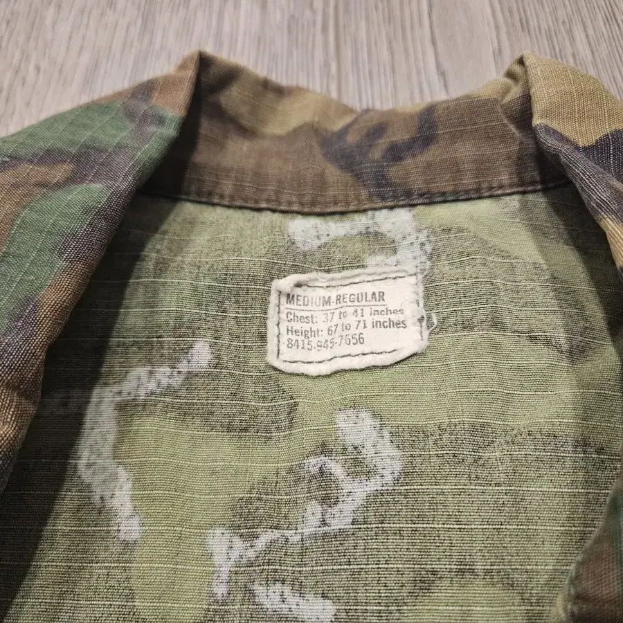 1960s US Army 오리지널 ERDL 정글퍼티그 M-R 판매합니다