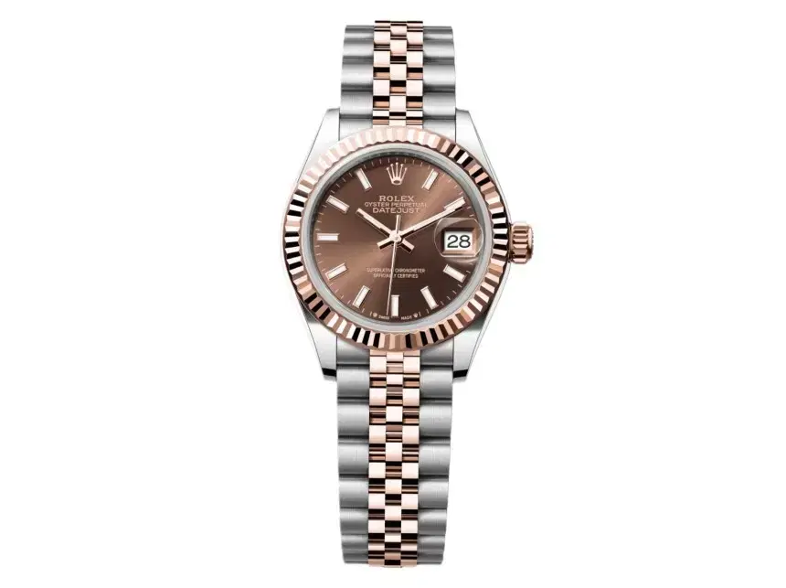 Rolex DEEZERST 28mm Rose Gold Combi Zuu/Chocolate Edition Bain dex 27917