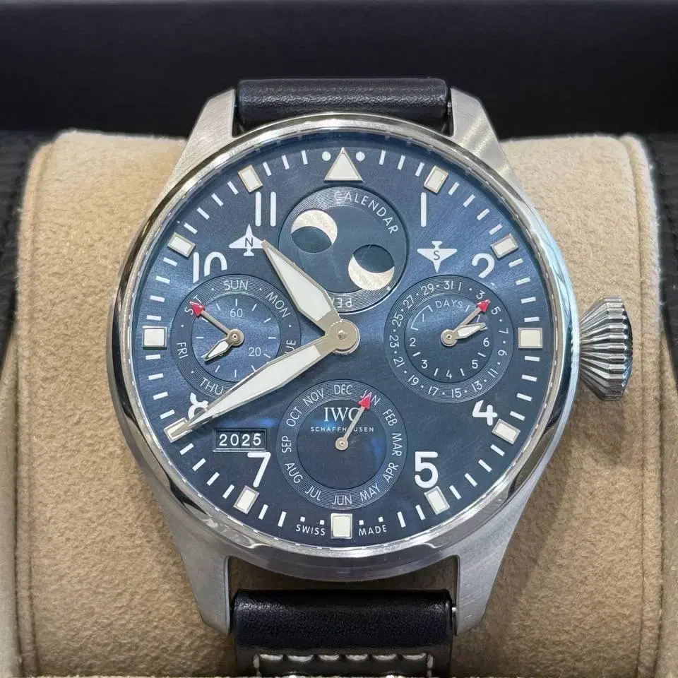 IWC 파일럿 워치 청판스틸PPC 46.2mm (IW503605)